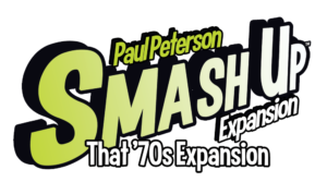 SmashUp Expansion Paul Logo 70s Logo