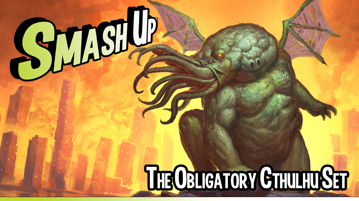 Smash Up The Obligatory Cthulhu Set featuring one card art