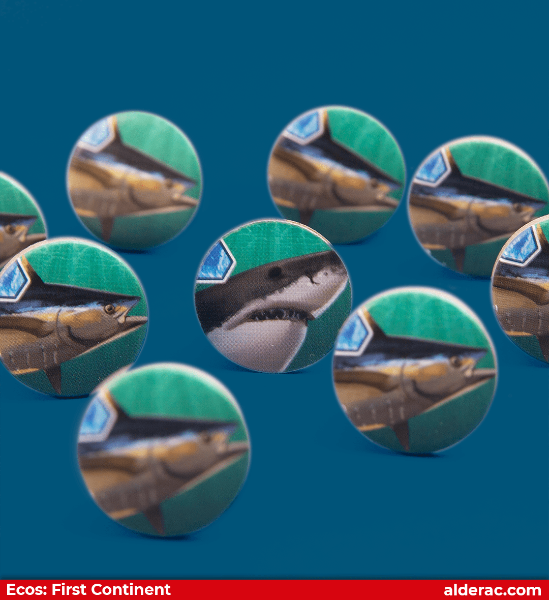 Ecos First Continent Fish tokens