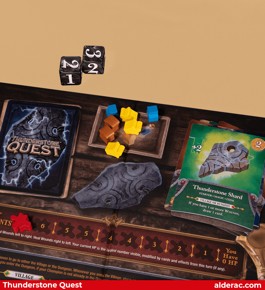 Thunderstone Quest game components