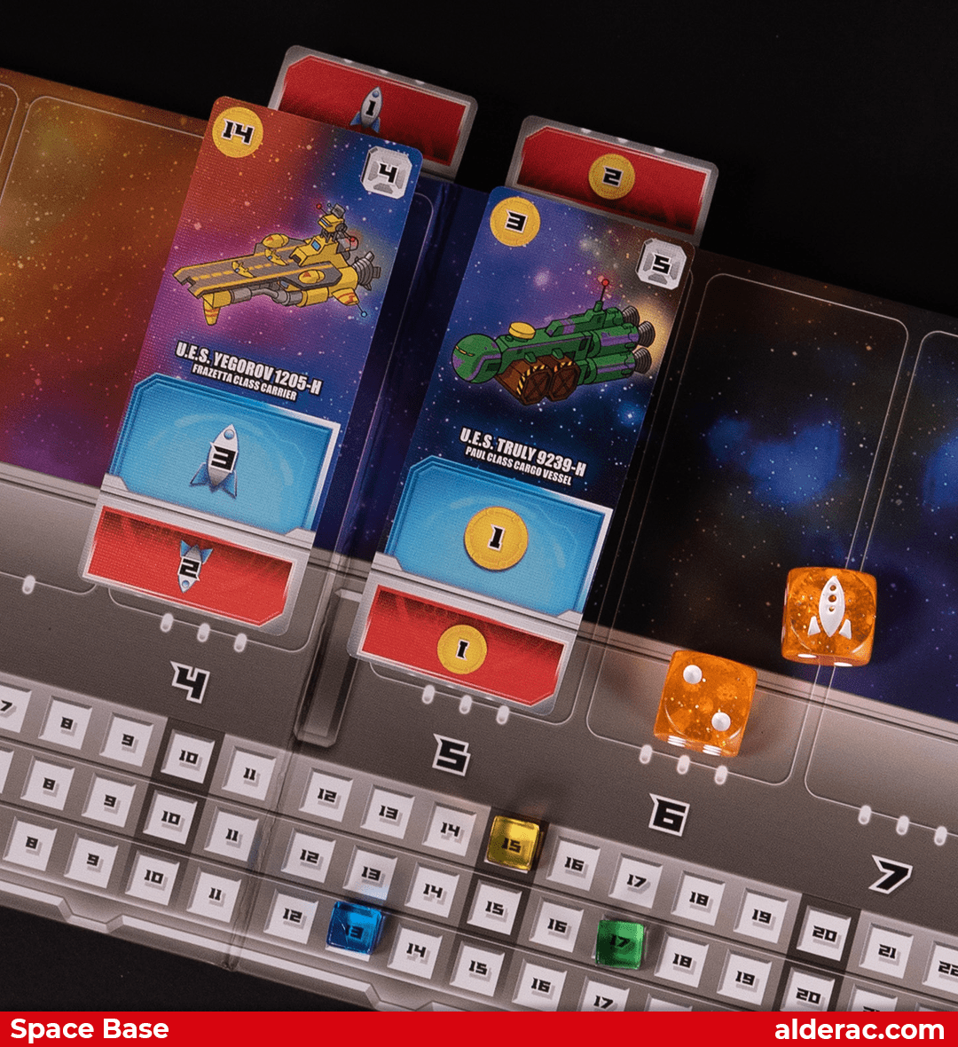 Space Base game components