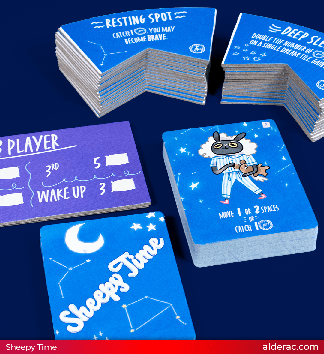 Sheepy Time game components