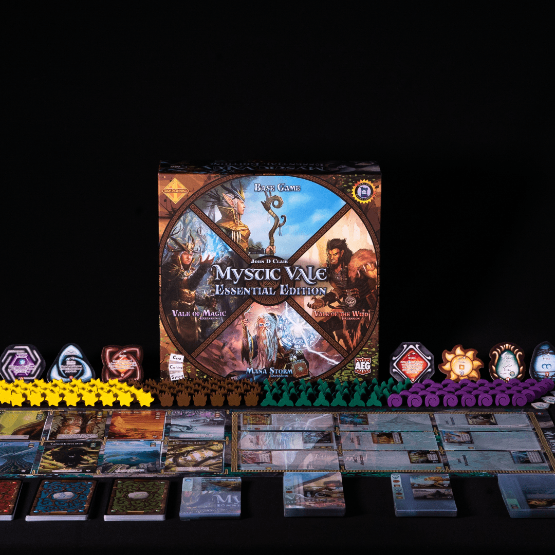Mystic Vale box and Components
