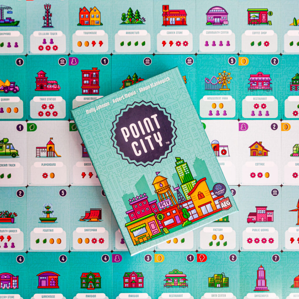 Point City image of the game components