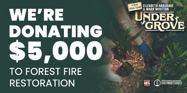 We're donation $5000 to forest fire restoration