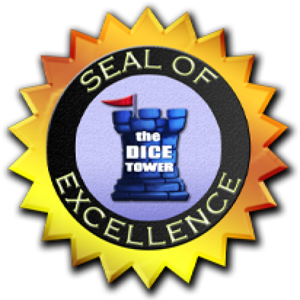 Dice tower seal of excellence